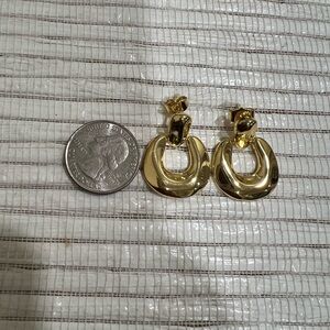 18K GOLD FILLED SPECTRUM LOOPS STUD EARRINGS